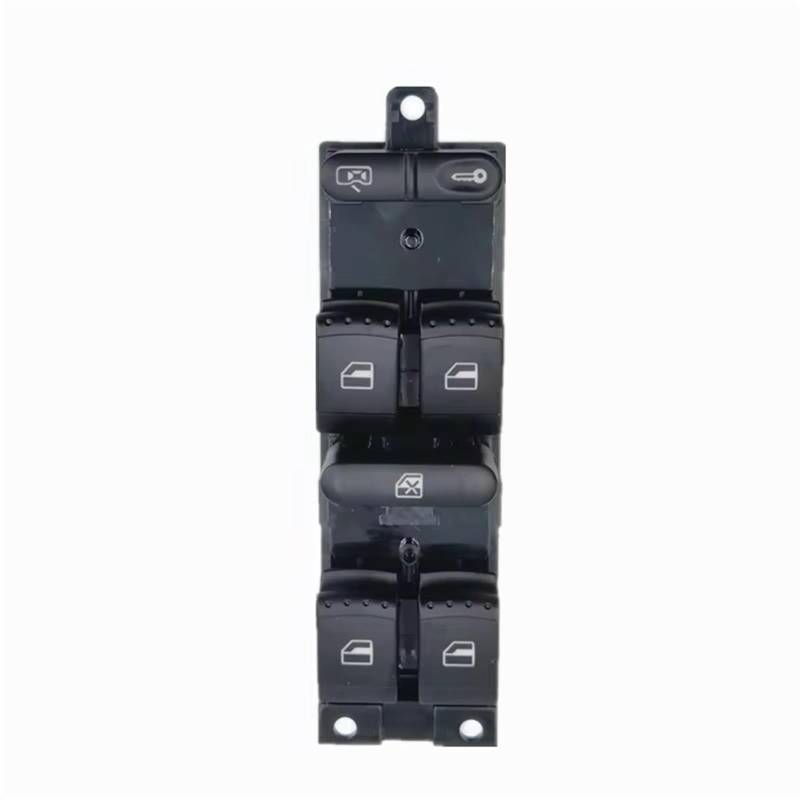 POMUHYE Fenstersteuerungsschalter Kompatibel Mit VW Für J&etta Für Bora Für MK4 Auto Fensterheber Schalter Panel Für Master Console Control Schalter Fenster Schloss 1J4959857B von POMUHYE