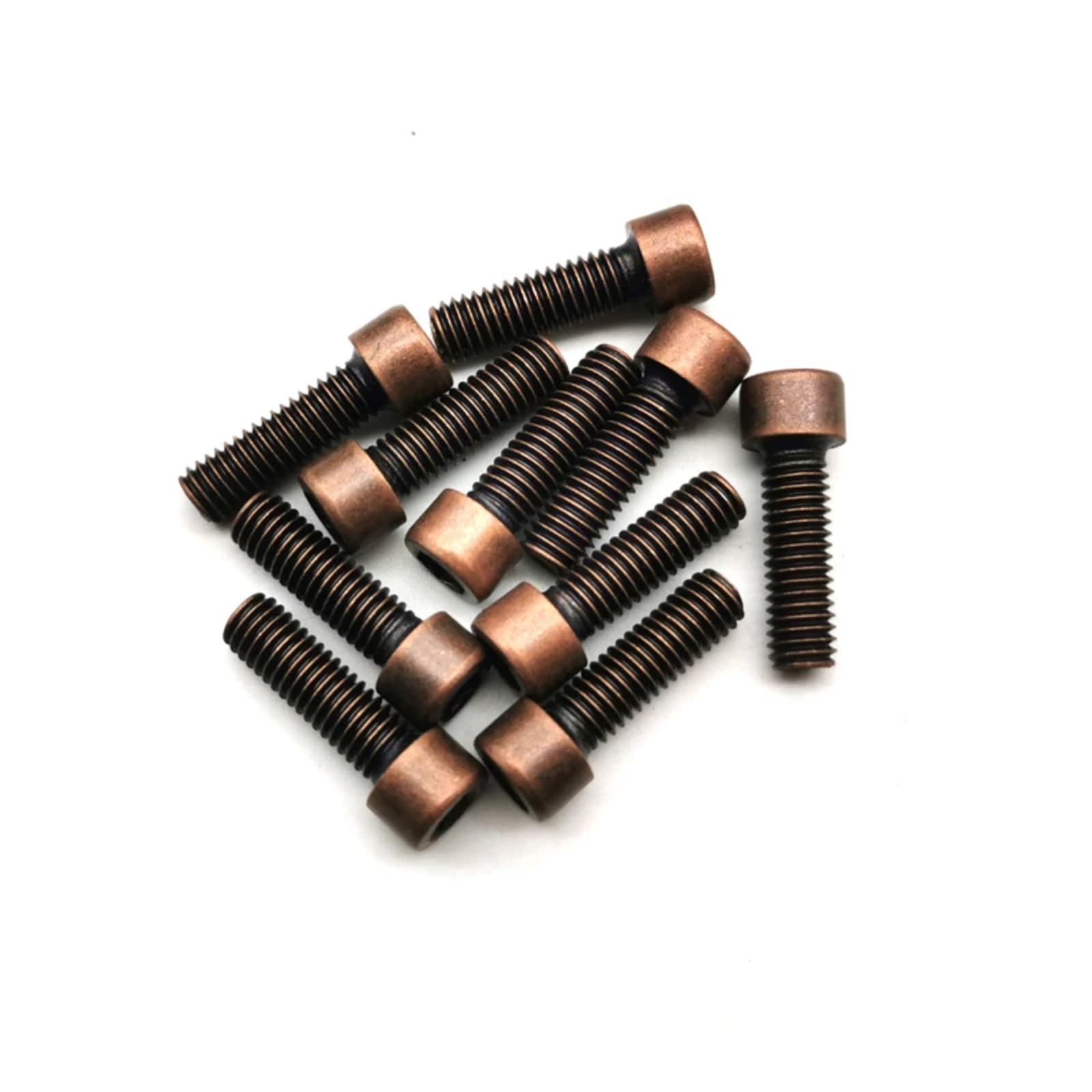 POMUHYE Gewindeschrauben 10 Stück Allgemeine Teile Universal 6 MM M6x20mm Motocross Teil Dirt Pit Bike Befestigungsmuttern Schrauben Motorrad Schraube Bronze Für Cooper Farbe POMUHYE Gewindeschrauben 10 Stück Allgemeine Teile Universal 6 MM M6x20mm Motocross Teil Dirt Pit Bike Befestigungsmuttern Schrauben Motorrad Schraube Bronze Für Cooper Farbe von POMUHYE