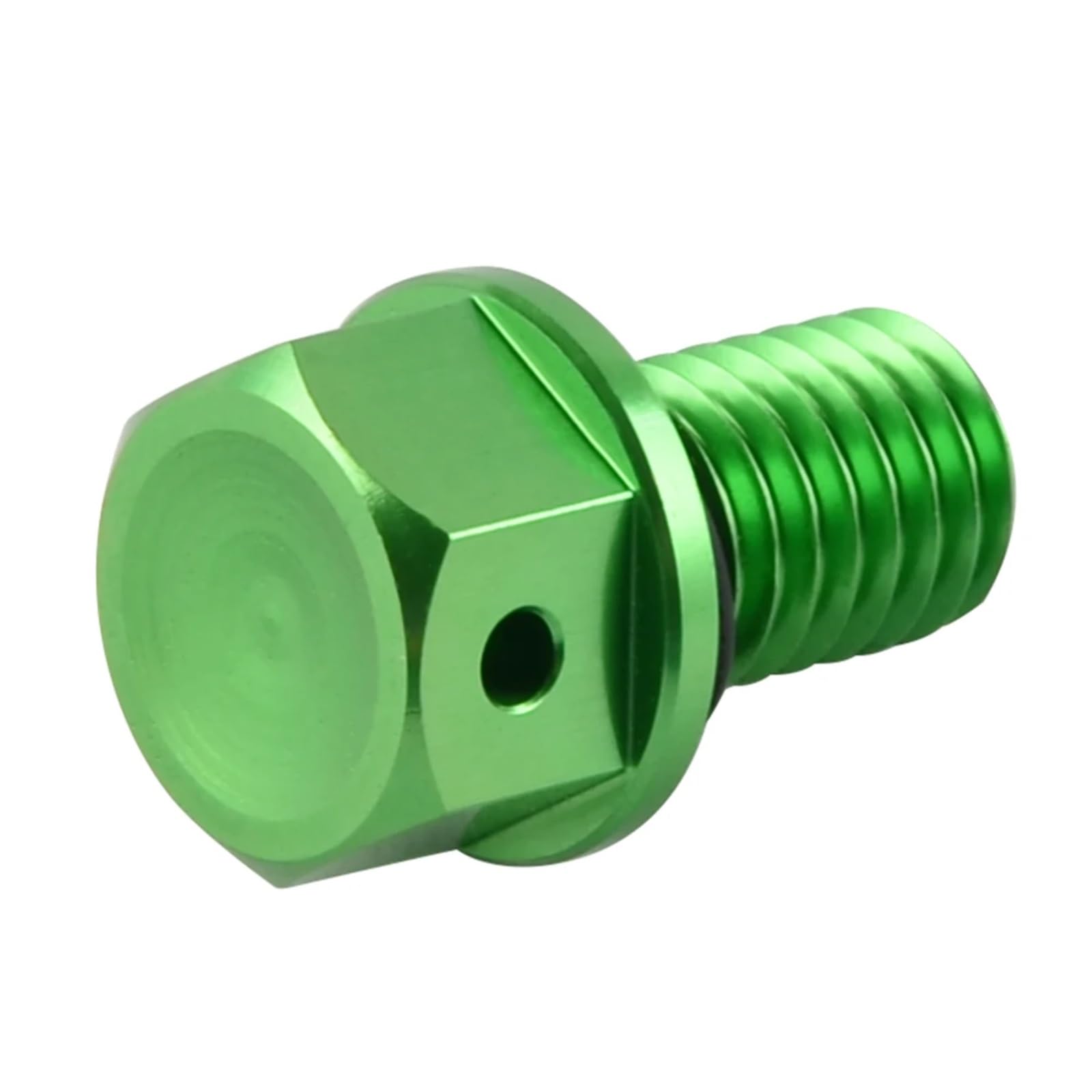 POMUHYE Gewindeschrauben Kompatibel Mit Für KXF250 Für KXF450 Motorrad M10 * P1.5 Magnetische Ölablassschraube Für Bolzen Motorrad Schrauben Schrauben Muttern(Green) von POMUHYE