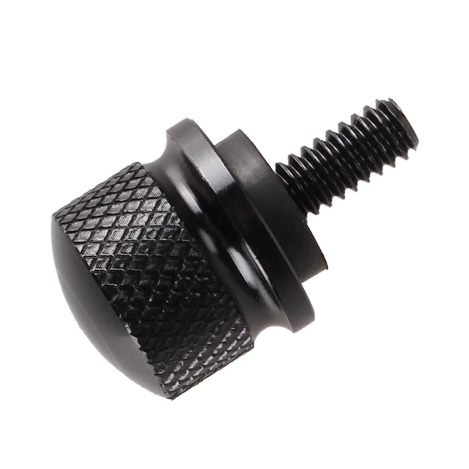 POMUHYE Gewindeschrauben Kompatibel Mit Touring 6 Mm General Parts Hinten Für Sitz Für Bolzen Kotflügelschrauben Mutternmontage Lasche Knopfabdeckung Motorradverkleidung Für Bolzensatz(Black) von POMUHYE