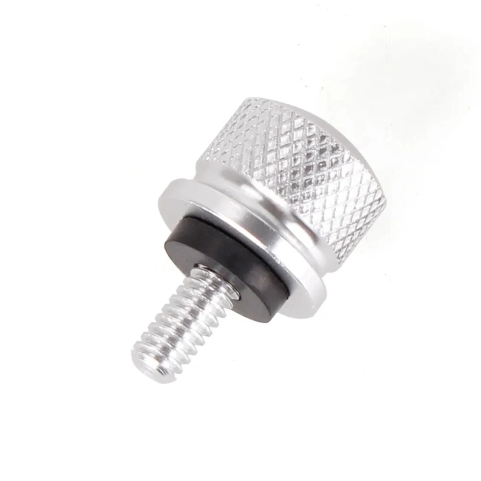 POMUHYE Gewindeschrauben Kompatibel Mit Touring 6 Mm General Parts Hinten Für Sitz Für Bolzen Kotflügelschrauben Mutternmontage Lasche Knopfabdeckung Motorradverkleidung Für Bolzensatz(Silver) von POMUHYE