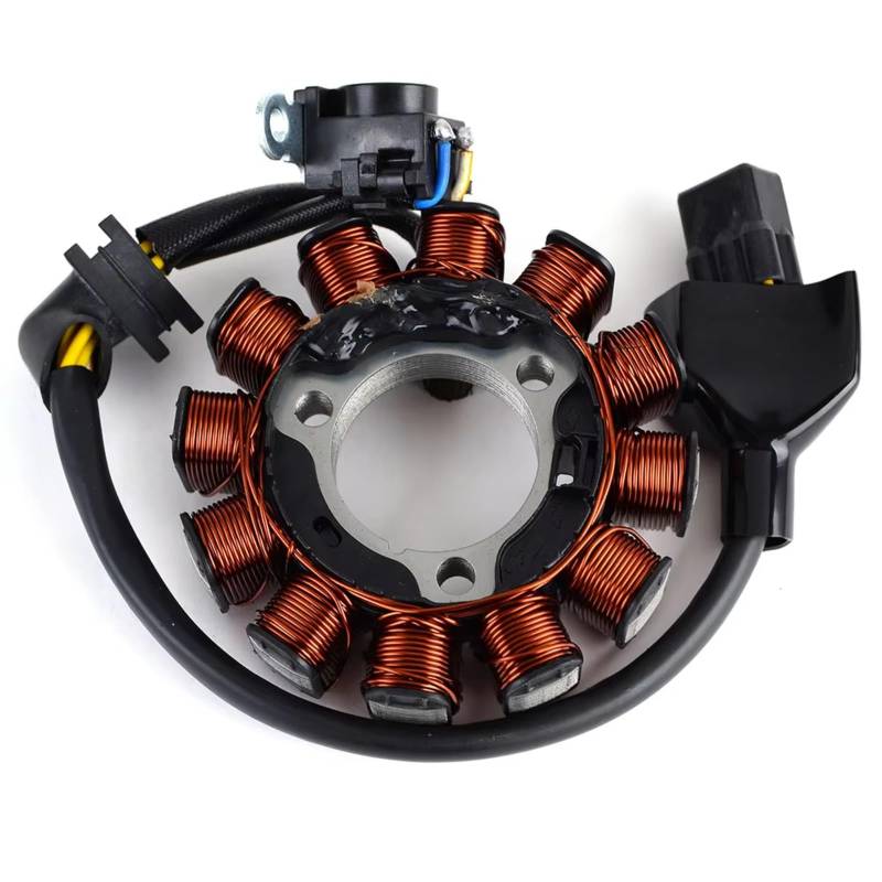POMUHYE Magneto Stator Spule Für CRF250 Für CRF250R Für CRF250RK 2018 2019 2020 31120-K95-A21 31120-K95-A41 Motorrad-Statorspule Motorrad-Magneto-Statorplatte Zündspule von POMUHYE
