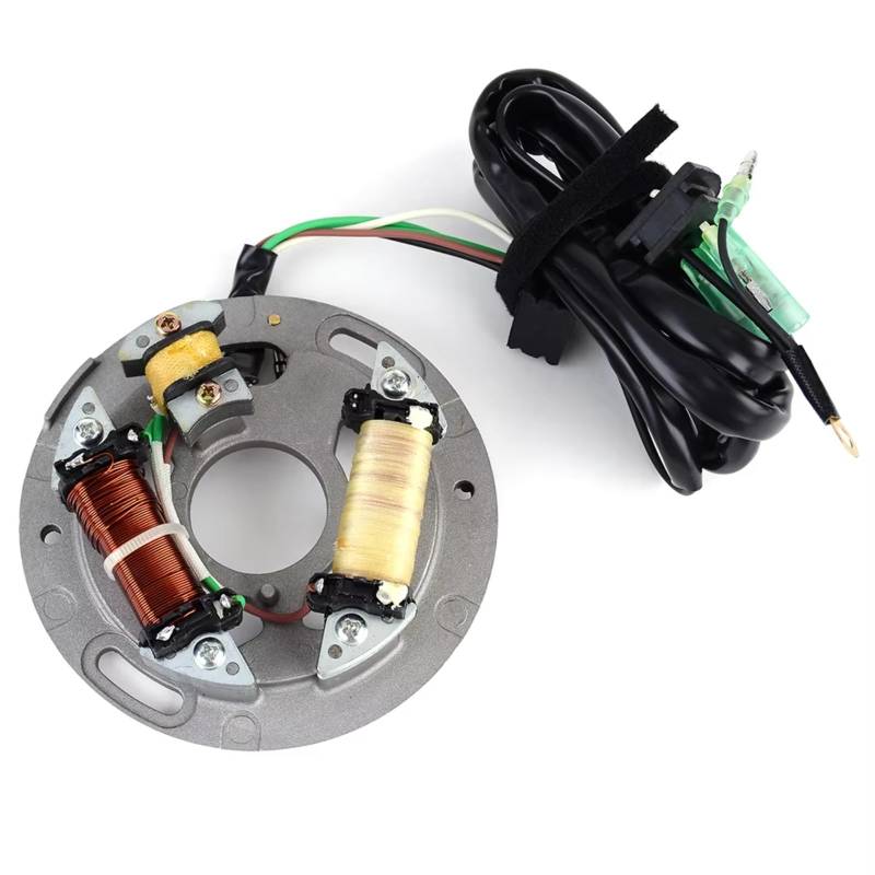 POMUHYE Magneto Stator Spule Kompatibel Mit Yamaha Für 700TX 1993-1994 Für EXC1200 1430TR 1998-2003 Für FX700 1994-1998 6R8-85560-00 Motorrad-Statorspulenzubehör von POMUHYE