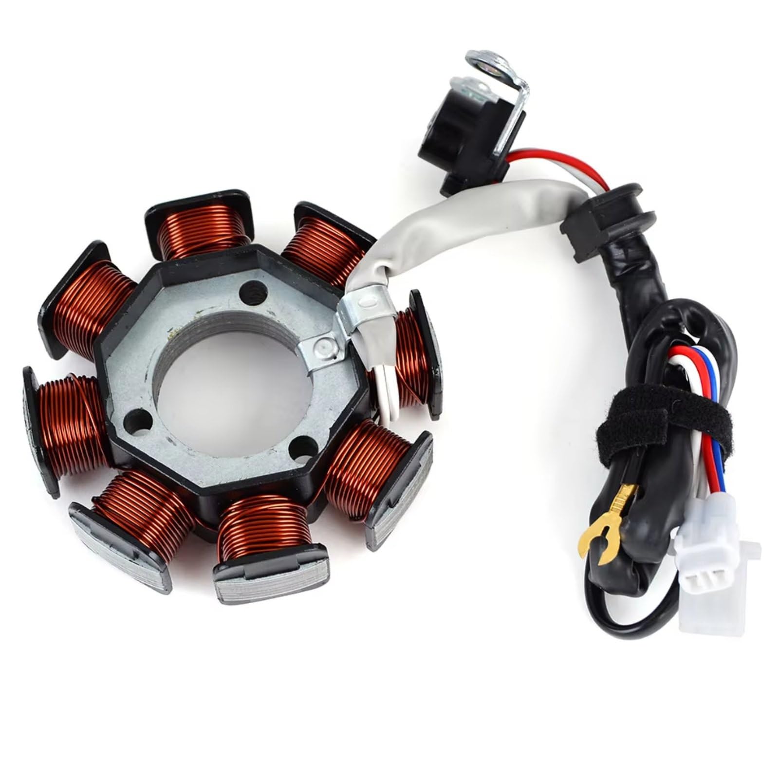 POMUHYE Magneto Stator Spule Kompatibel Mit Yamaha Für YBR125 2005-2014 Für XT125R Für XT125X 2007 2008 3D9-H1410-00 Motorrad-Statorspulenzubehör POMUHYE Magneto Stator Spule Kompatibel Mit Yamaha Für YBR125 2005-2014 Für XT125R Für XT125X 2007 2008 3D9-H1410-00 Motorrad-Statorspulenzubehör von POMUHYE