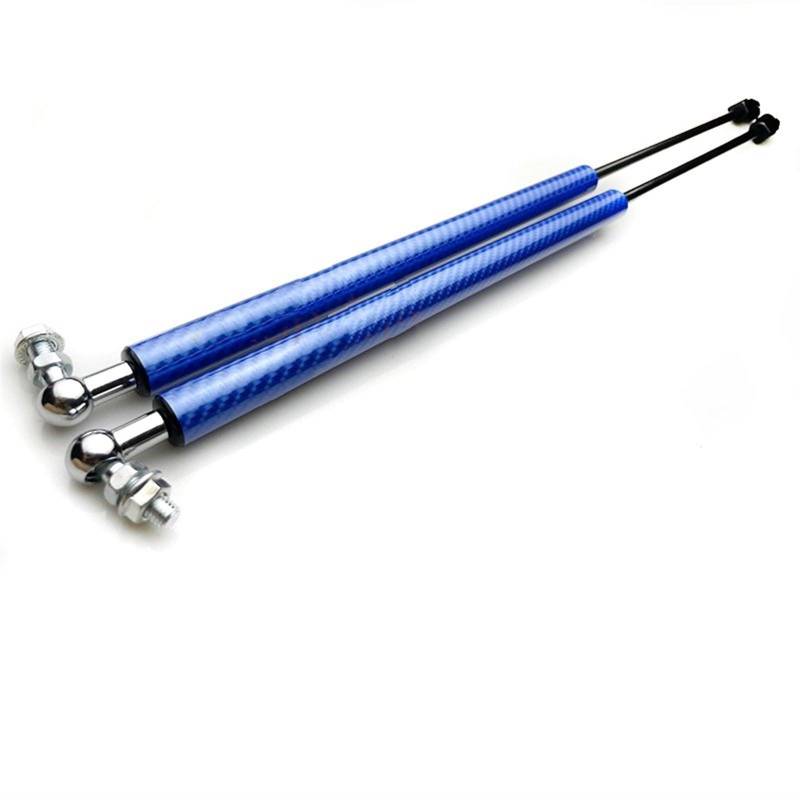 POMUHYE Motorhaubendämpfer Kompatibel Mit SEAT Für Leon 2012–2020 Auto-Fronthaube Motorhaube Motorabdeckung Gasdruckfedern Federn Stangenlift-Unterstützung Stoßdämpfer(Carbon Blue) von POMUHYE