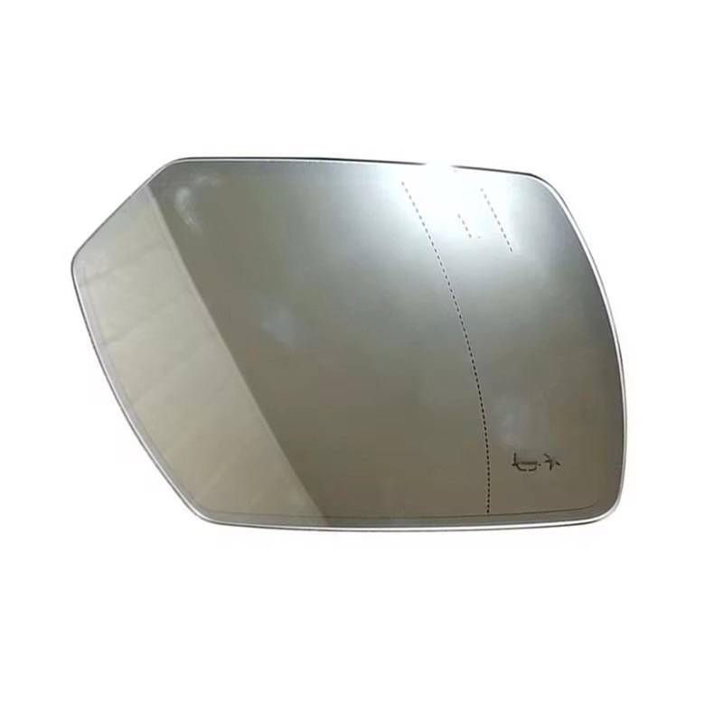 POMUHYE Rückspiegelglas Spiegelglas Kompatibel Mit Cadillac Für CT5 2020 CT60 2016 2017 2018 2019 2020 Autozubehör Rückfahrlinse Heizung Echte Blendschutz-Totwinkel-Assistent(Left) von POMUHYE