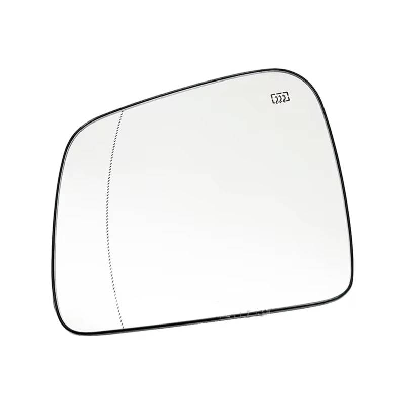 POMUHYE Rückspiegelglas Spiegelglas Kompatibel Mit Dodge Für Durango 2014 2015 2016 2017 2018 2019 2020 2021 Wenden Sie Die Heizung des Auto-Rückspiegels An(Left) von POMUHYE