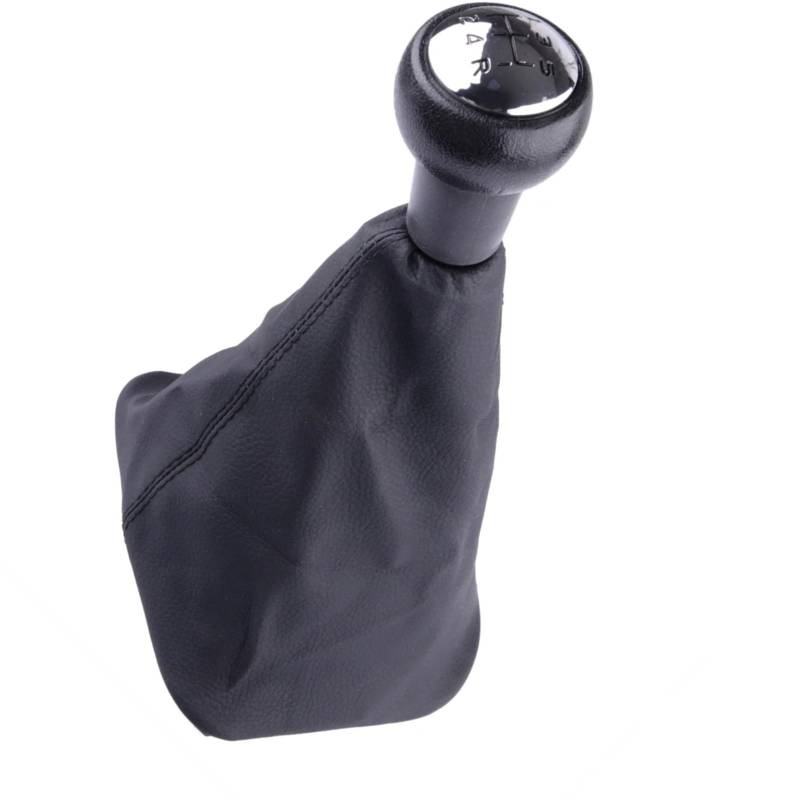 POMUHYE Schaltknauf Kopf Kompatibel Mit Peugeot Für 207 2006 2007 2008 2009 2010 2011 2012 2013 5-Gang-Schaltknauf Vorne Schalthebelmanschette von POMUHYE