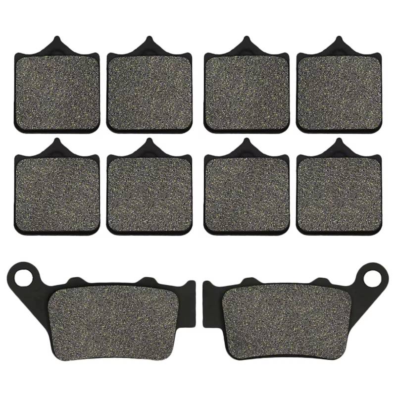 POMUHYE Scheibenbremse Für S1000RR K46 2010 2011 2012 2013 2014 2015 2016 2017 2018 Motorrad Zubehör Vorne Hinten Bremsbeläge(Front and Rear) von POMUHYE