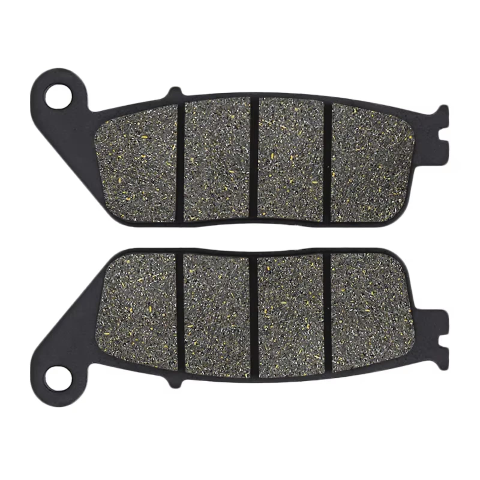 POMUHYE Scheibenbremse Für VT1300 CXA Für Fury (Nicht ABS Für Model) 2010 2011 2012 2013 2014 2015 Motorrad Teile Vorne Oder Hinten Bremsbeläge Motorrad Zubehör(1 Pair Front) von POMUHYE