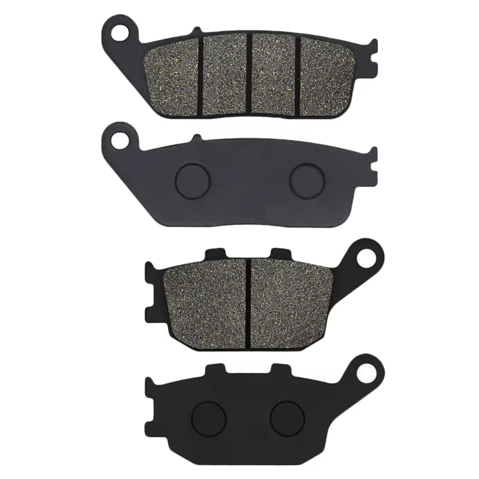 POMUHYE Scheibenbremse Für VTX1300 C/R/S/T 2003 2004 2005 2006 2007 2008 2009 2010 2011 2012 2013 Motorrad Vorne Oder Hinten Bremsbeläge(2 Pairs Front) von POMUHYE