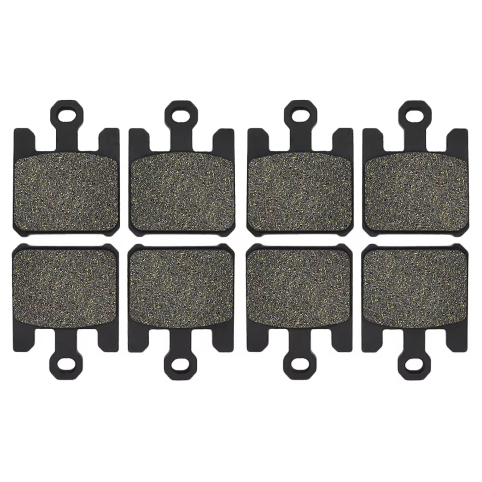 POMUHYE Scheibenbremse Kompatibel Mit Für ZX-10R (Für ZX 1000 C1/C2/D6F/D7F) 2004 2005 2006 2007 Motorrad Vorne Hinten Bremsbeläge(2 Pairs Front) von POMUHYE