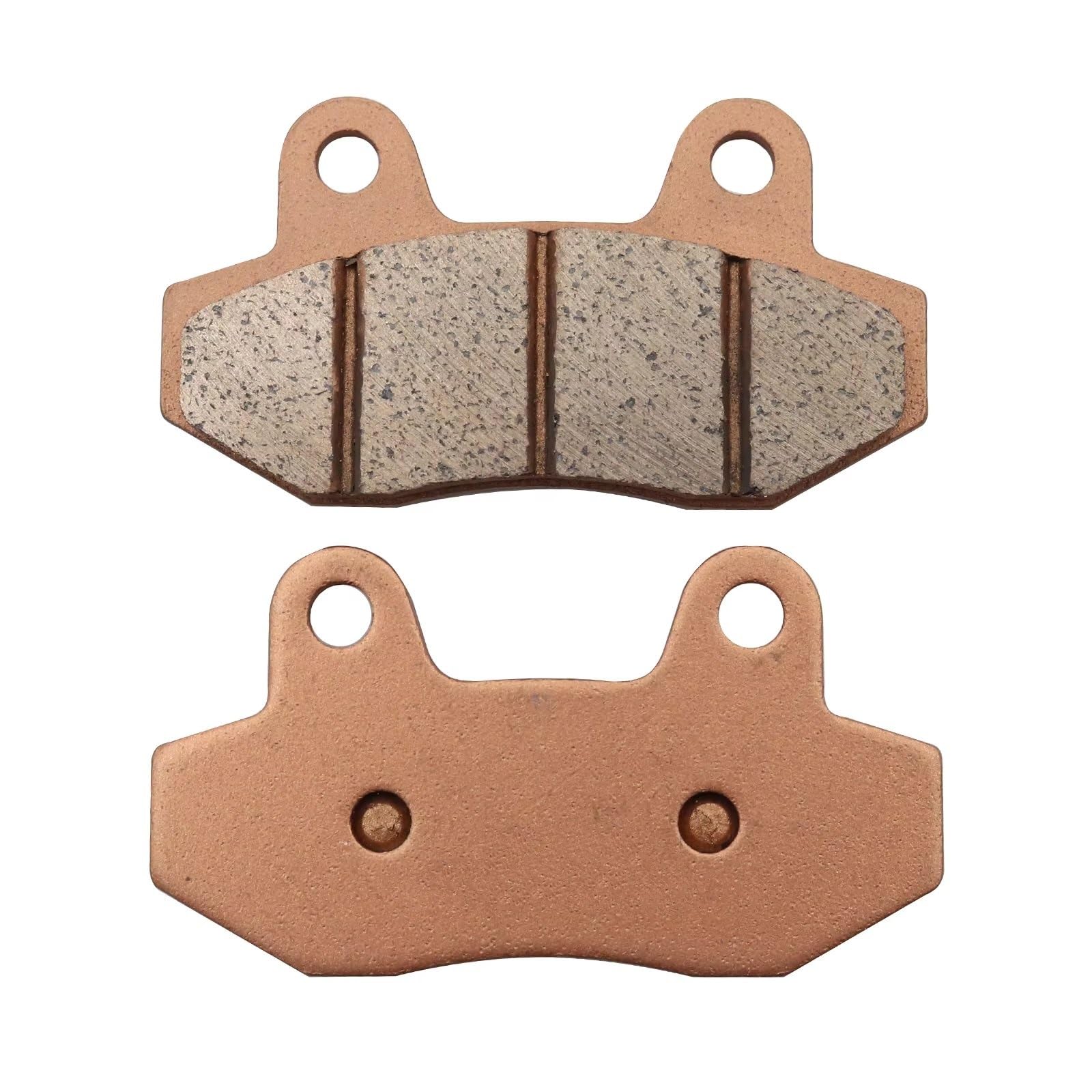 POMUHYE Scheibenbremse Kompatibel Mit Hyosung Für RX 125 2001–2002, Für RT Karion 125 2002–2006, Für XRX 125 Für Enduro 2000–2006, Vordere Motorrad-Bremsbeläge Vorne von POMUHYE
