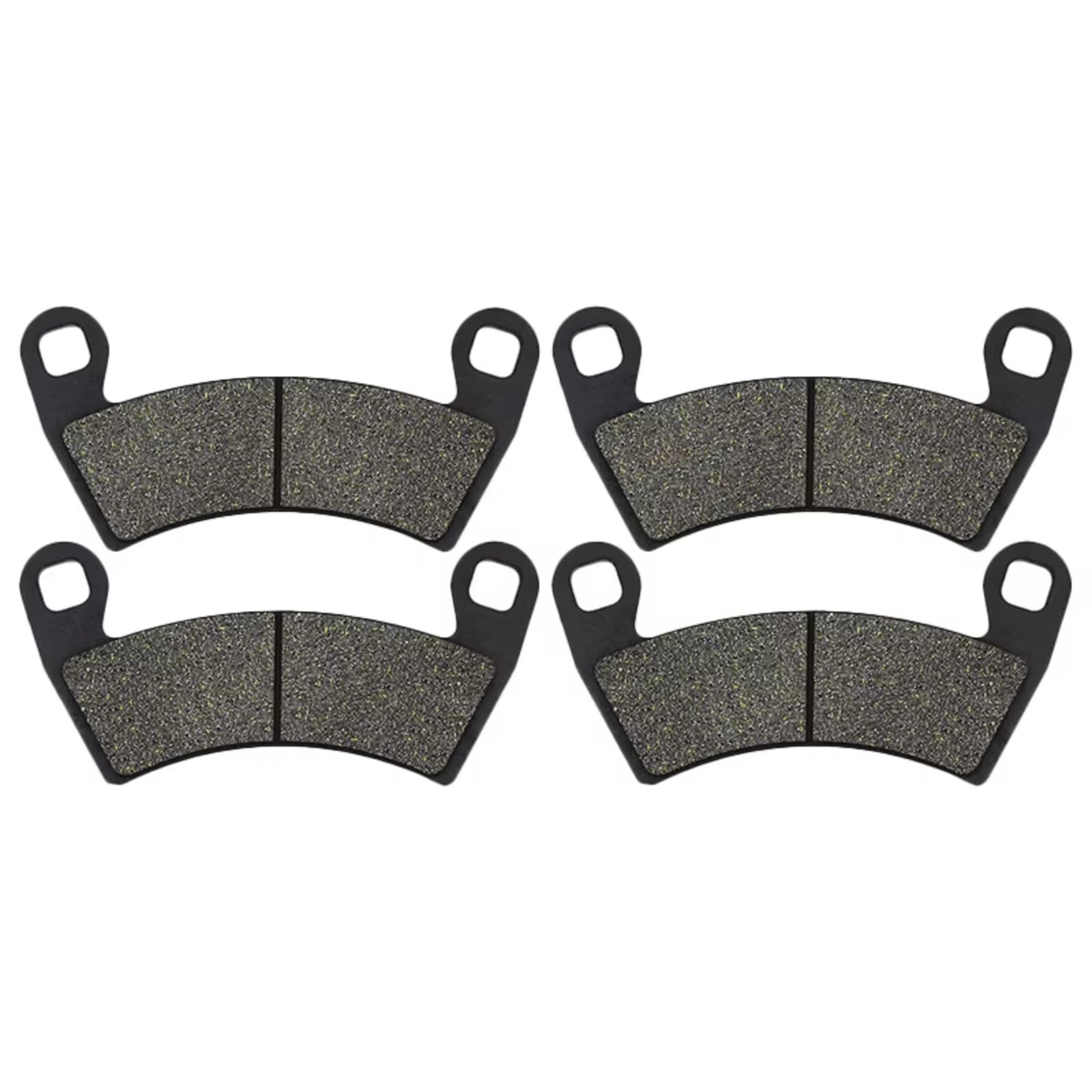 POMUHYE Scheibenbremse Kompatibel Mit Polaris Für Ranger Crew 800 4x4 EFI 2010 2011 2012 2013 2014 Motorradzubehör, Bremsbeläge Vorne Oder Hinten(2 Pair) von POMUHYE