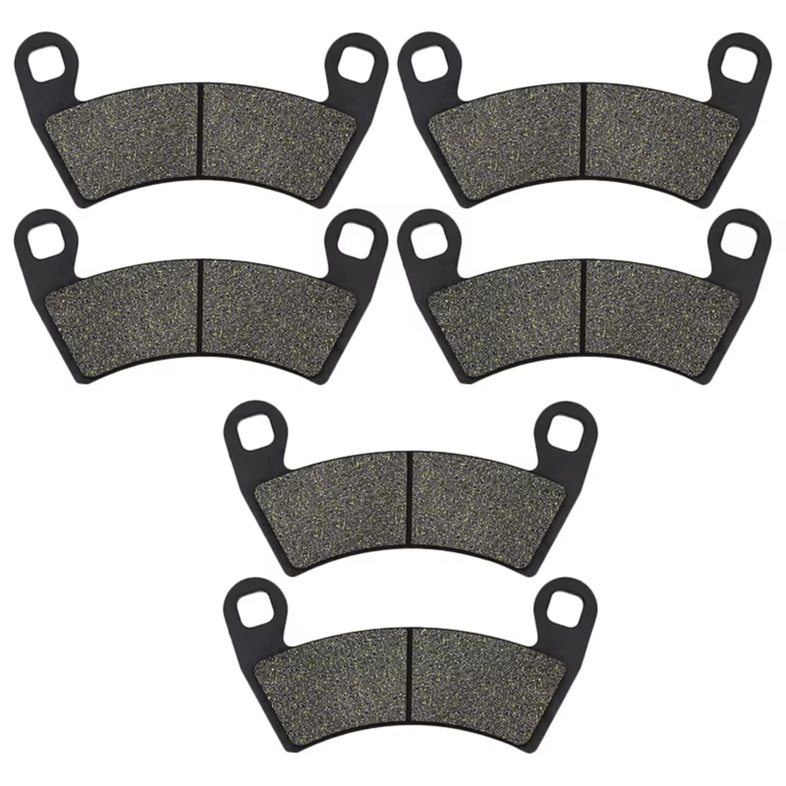 POMUHYE Scheibenbremse Kompatibel Mit Polaris Für Ranger Crew 800 4x4 EFI 2010 2011 2012 2013 2014 Motorradzubehör, Bremsbeläge Vorne Oder Hinten(3 Pair) von POMUHYE