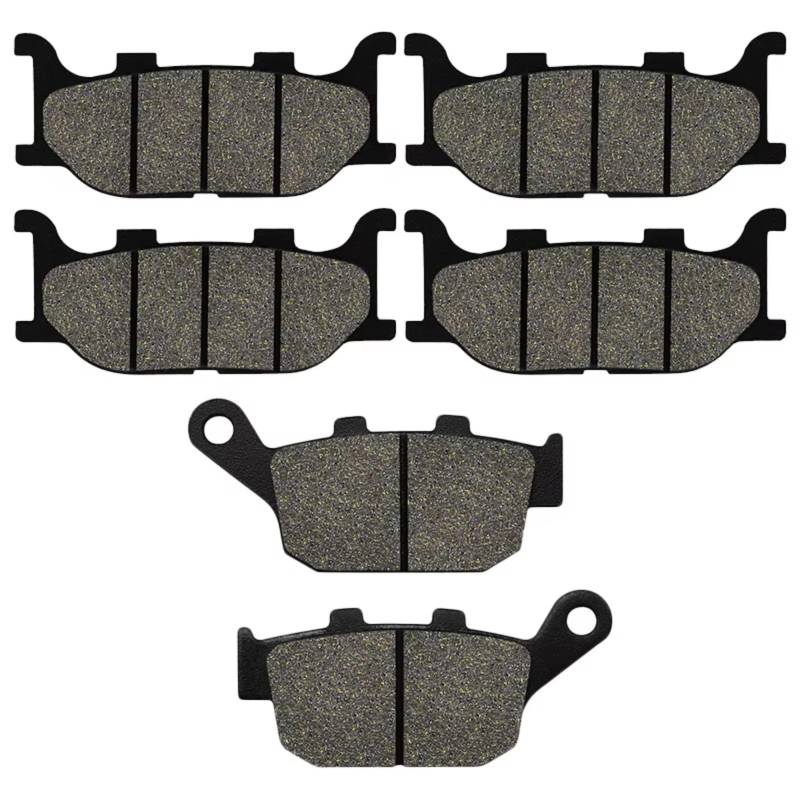 POMUHYE Scheibenbremse Kompatibel Mit Yamaha Für FZ6R (2-Kolben-Bremssattel) 2009 2010 2011 2012 2013 2014 2015 2016 2017 Motorradteile Bremsbeläge Vorne Oder Hinten(Front and Rear) von POMUHYE