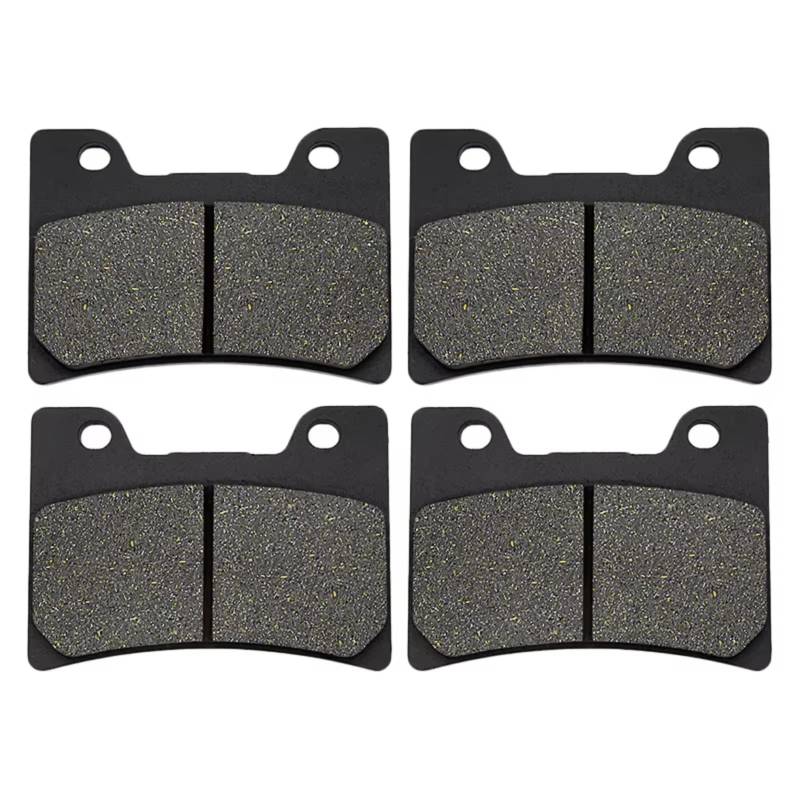 POMUHYE Scheibenbremse Kompatibel Mit Yamaha Für TDM850 1991 1992 1993 1994 1995 1996 1997 1998 1999 2000 2001 Motorradteile Vorne Und Hinten Bremsbeläge(2 Pairs Front) von POMUHYE