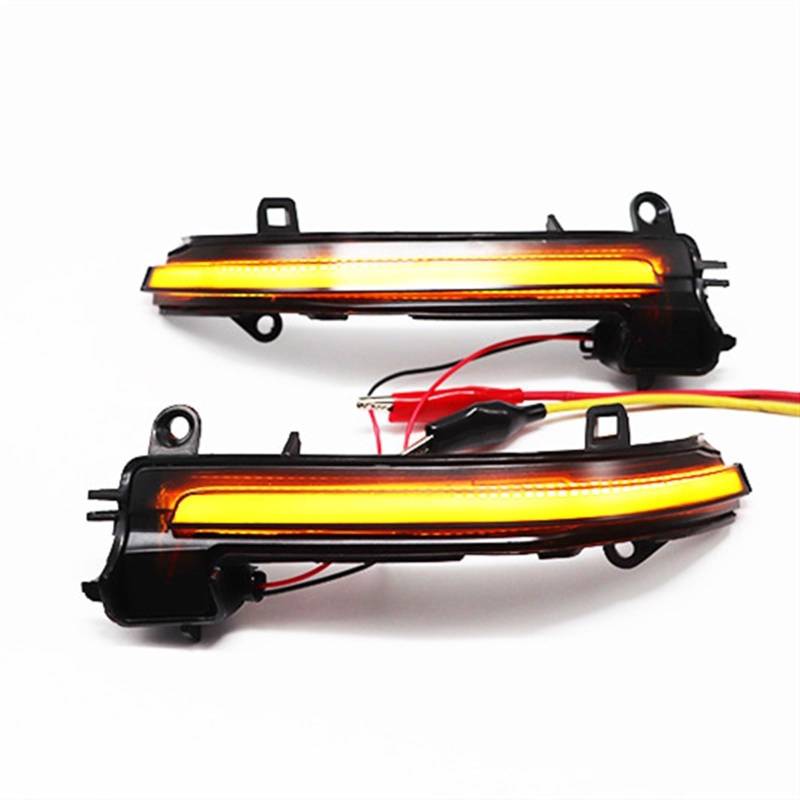 POMUHYE Spiegelblinker Blinkleuchte Kompatibel Mit Für 1 2 3 4 X1 M-Serie Für F20 F30 F34 F36 E84 F87 I3 Sequentielles Rückspiegellicht Dynamisches Blinkerlicht von POMUHYE