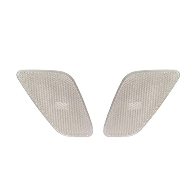 POMUHYE Spiegelblinker Blinkleuchte Kompatibel Mit Jeep Für Wrangler 1997 1998 1999 2000 2001 2002 2003 2004 2005 2006 Auto-Seitenmarkierungs-Blinker-Lichtabdeckung Bernstein Rauch(Multi-Colored) von POMUHYE