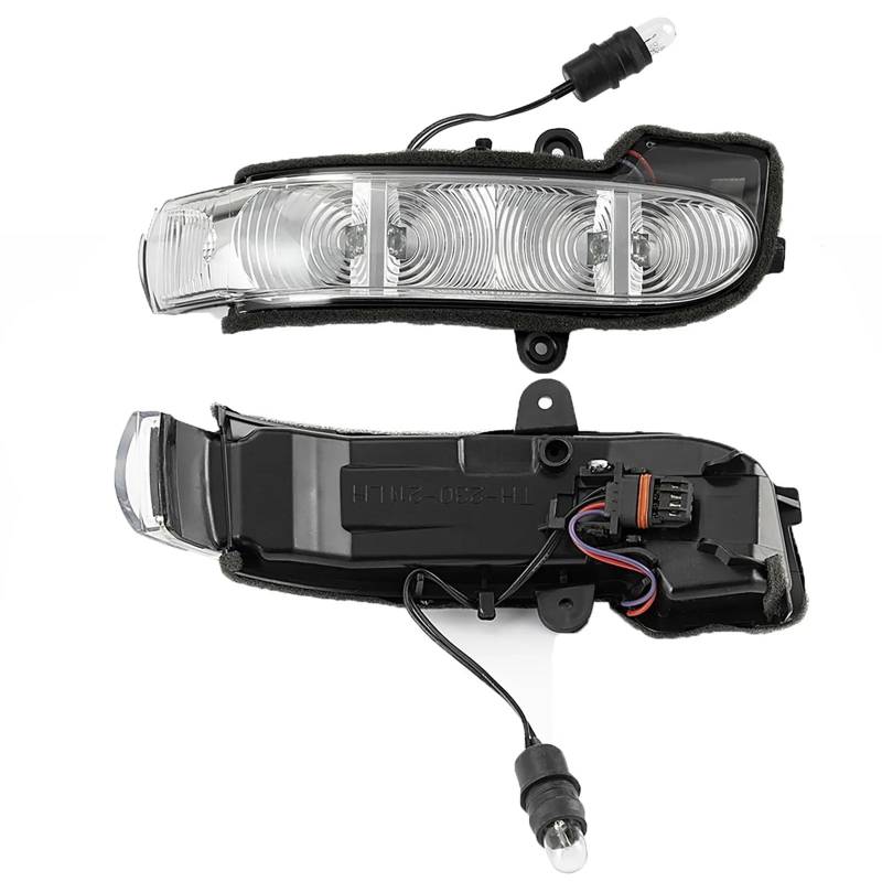 POMUHYE Spiegelblinker Blinkleuchte Kompatibel Mit Mercedes Für Benz Für GE-Klasse W211 S211 W463 W461 2038201321 2038201421 Blinkerleuchte Seitenblinker Rückspiegelleuchte von POMUHYE