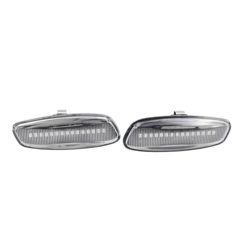 POMUHYE Spiegelblinker Blinkleuchte Kompatibel Mit Peugeot 308 207 3008 5008 Für Citroen C4 C3 C5 DS3 DS4 Dynamische Seitenmarkierungs-Blinkerleuchte Sequentieller Blinker(Dynamic Crystal) von POMUHYE