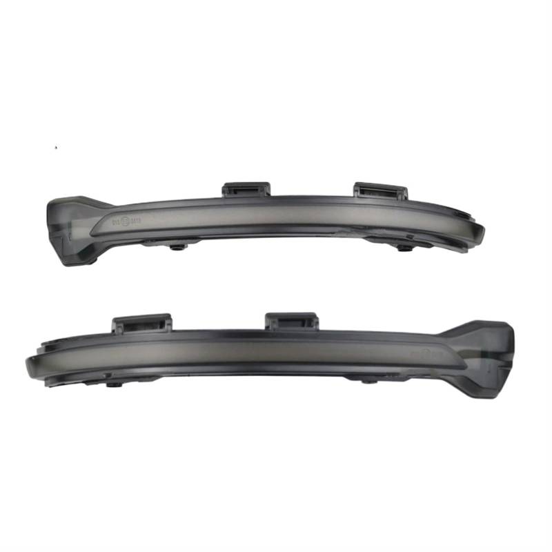 POMUHYE Spiegelblinker Blinkleuchte Kompatibel Mit VW Für Rline Für Sportsvan Für Golf 7 Für MK7 Für GTI Dynamischer Seitenspiegelblinker Blinker Seitenspiegellicht(Dynamic Smoked Black) von POMUHYE