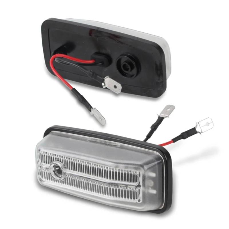 Spiegelblinker Blinkleuchte Kompatibel Mit Mercedes Für Benz Für W461 W463 G500 G550 G55 G63 G65 1986-2001 2000 19992002 Dynamischer Seitenmarkierungsblinker Repeater Blinker Licht(No Dynamic,Clear) von POMUHYE