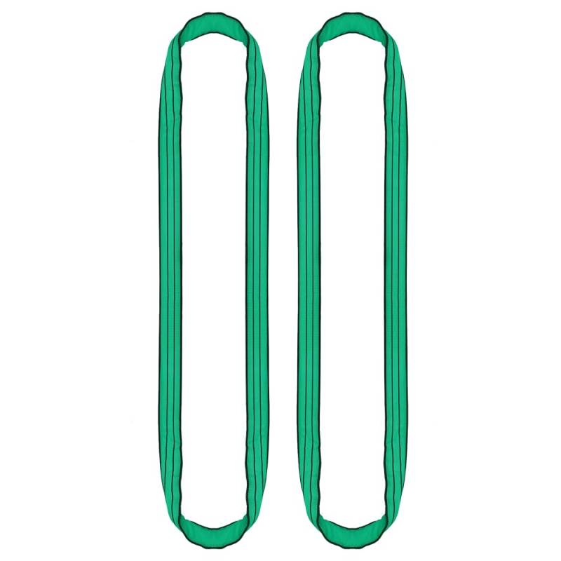 PONSA - Hebeschlinge - Rundschlinge Schlupf Hebeband 6m Umfang, 3 m Nutzlänge - Polyester - EN 1492-2 Norm - Tragkraft bis zu 2000 kg (Pack 2 STK.) von PONSA