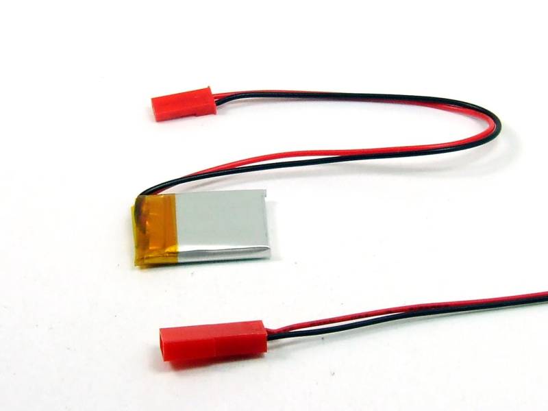 POPESQ® 1 Stk. x 752030 Akku Li-Po mit JST SYP-02T-1 7.5mm x 20mm x 30mm 3.7V 300mA #A4628 von POPESQ