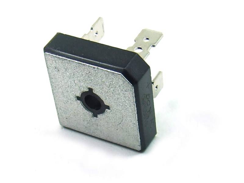 POPESQ® 1 Stk. x Gleichrichterbrücke GBPC5010, KBPC5010, BR5010 1000V 50A Brückengleichrichter 6.3mm Kabelschuhe #A3047 von POPESQ