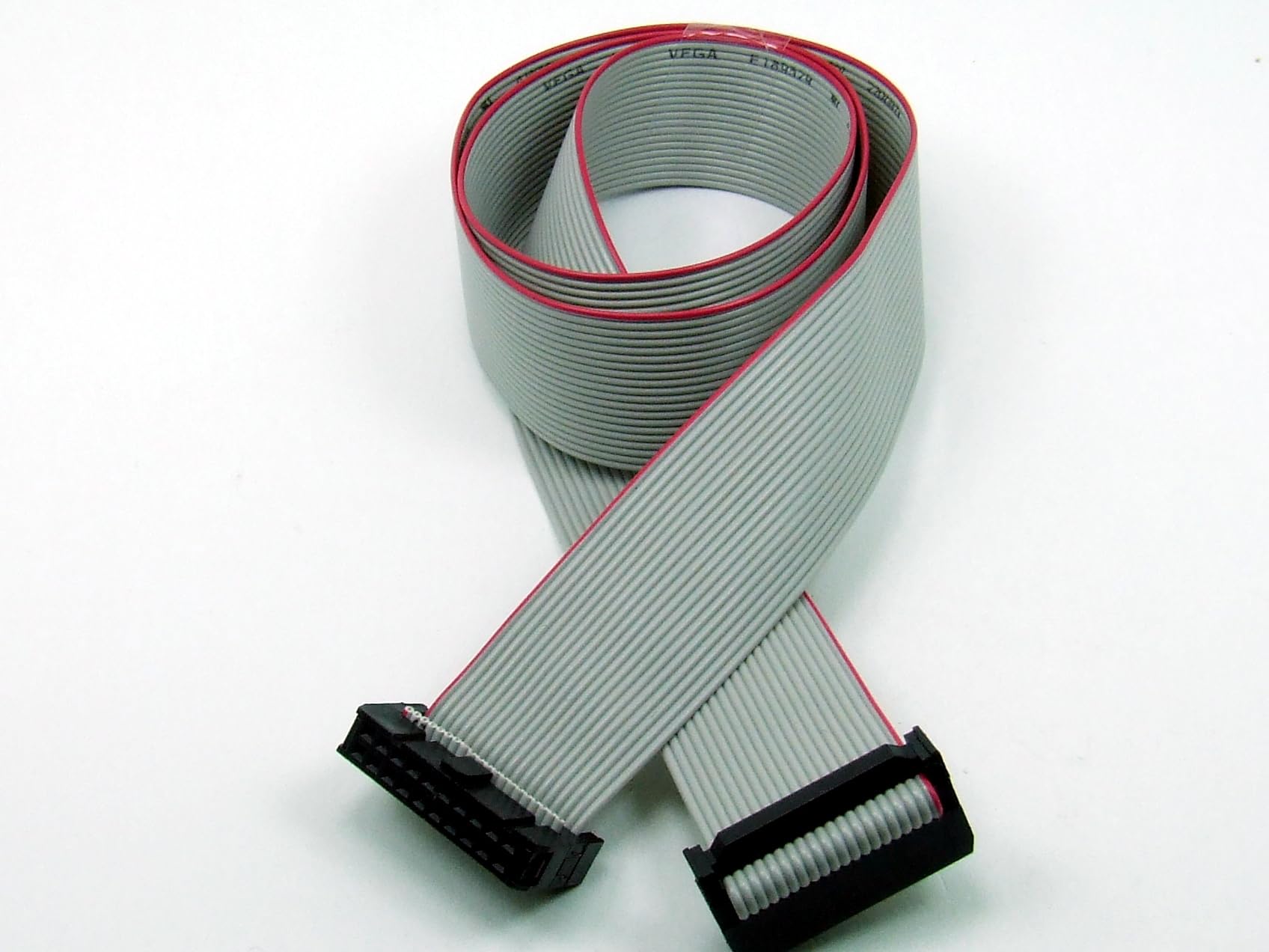 POPESQ® 1 Stk. x IDC Kabel 20 polig 1m 2.54mm Verbinder Flachbandkabel #A1322 von POPESQ