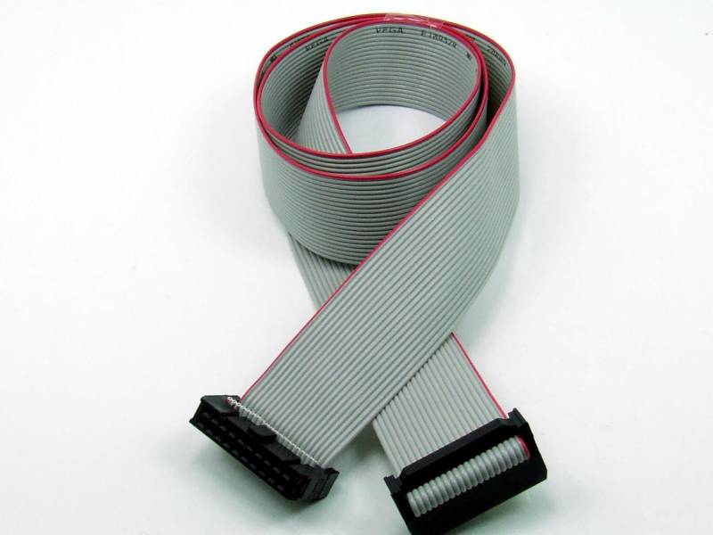 POPESQ® 1 Stk. x IDC Kabel 20 polig 20cm 2.54mm Verbinder Flachbandkabel #A1319 von POPESQ