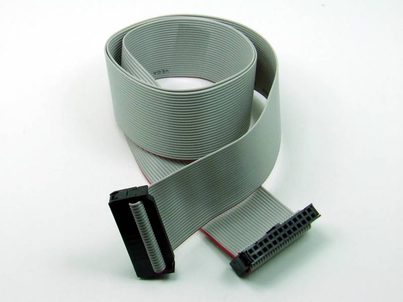 POPESQ® 1 Stk. x IDC Kabel 26 polig 1.5m 2.54mm Verbinder Flachbandkabel #A1908 von POPESQ