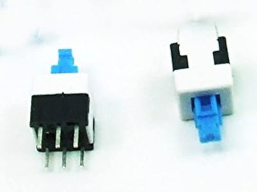 POPESQ® 2 Stk. x Mikrotaster 7mm x 7mm 2 Kontakt PCB 0.5A / 45V ON-(ON) #A4911 von POPESQ