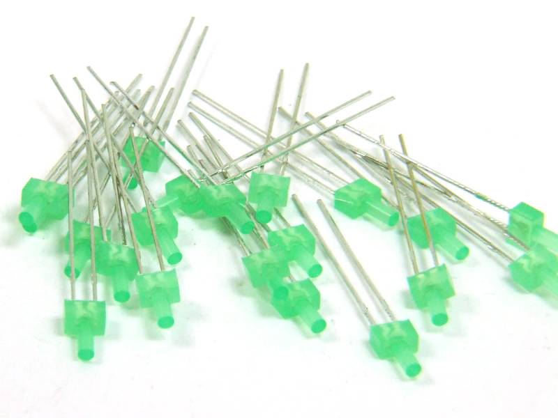 POPESQ® 20 Stk. x LED 2mm Grün #A5052 von POPESQ