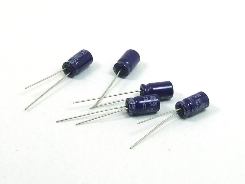 POPESQ® 5 Stk. x Elektrolytkondensator 10uF 50V Bipolar #A4979 von POPESQ