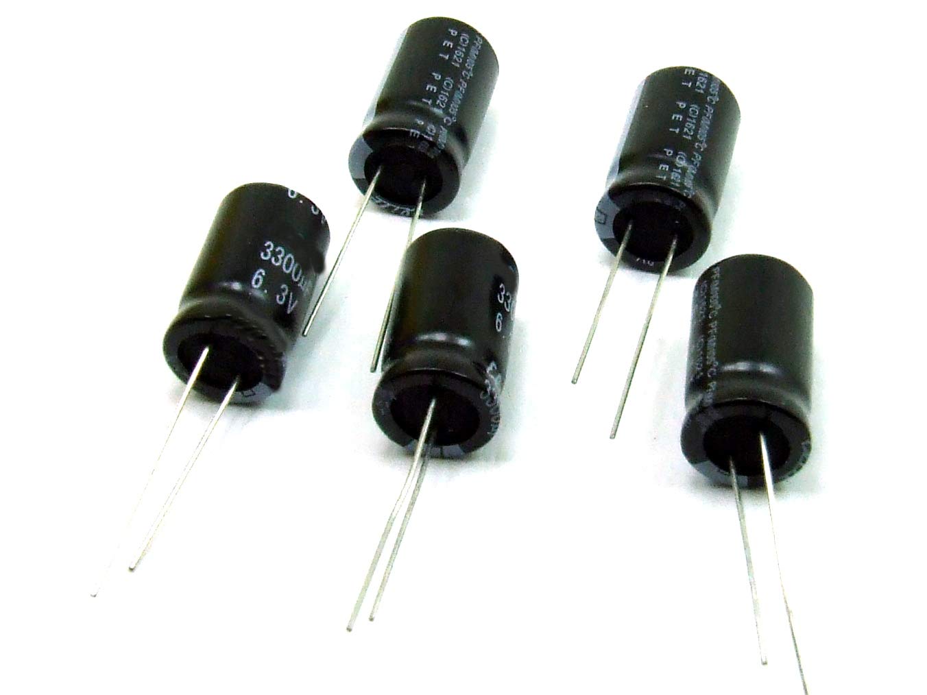 POPESQ® 5 Stk. x Elektrolytkondensator 3300uF 6.3V #A2943 von POPESQ