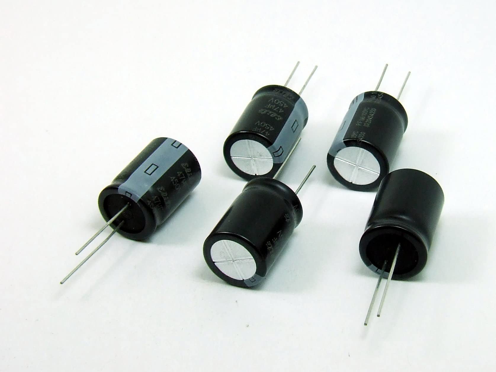 POPESQ® 5 Stk. x Elektrolytkondensator 47uF 450VDC #A4501 von POPESQ