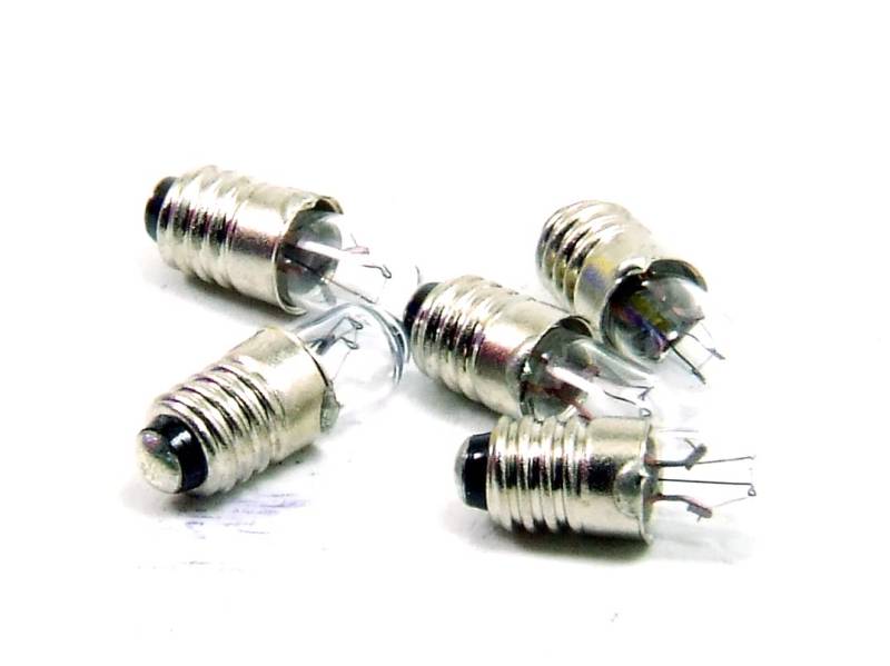 POPESQ® 5 Stk. x Glühlampe E5 E5.5 Lichtbirne 12V 50mA #A4600 von POPESQ