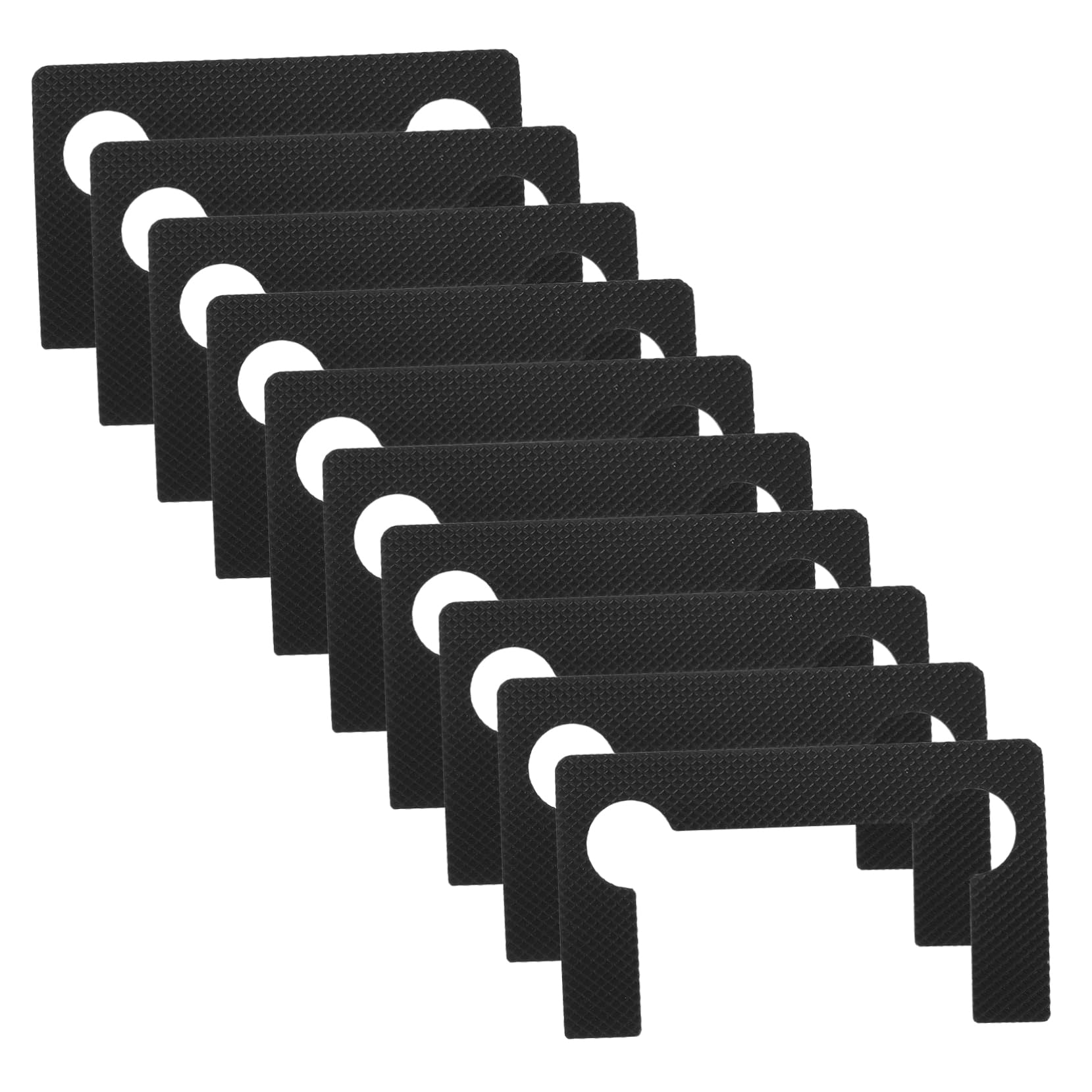 POPETPOP 10 Stück Badezimmer-Clip-Dichtung Glasschachmauerklemme Türklemmenschutz Scharnierklemme für Glastüren Wandmontageklemme Glasduschtürscharnierdichtung Plastik Black POPETPOP 10 Stück Badezimmer-Clip-Dichtung Glasschachmauerklemme Türklemmenschutz Scharnierklemme für Glastüren Wandmontageklemme Glasduschtürscharnierdichtung Plastik Black von POPETPOP