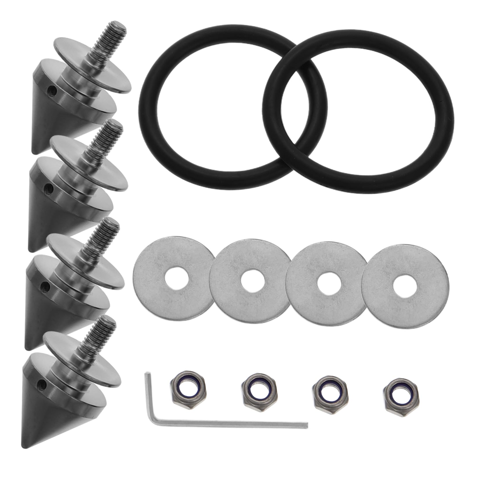 POPETPOP 1Satz Schnellspanner Stoßstangenschrauben Teiliges Metallbolzen für Stoßstangenbefestigung Spitzes Design für Verbesserte Fahrzeugoptik Einfache Installation POPETPOP 1Satz Schnellspanner Stoßstangenschrauben Teiliges Metallbolzen für Stoßstangenbefestigung Spitzes Design für Verbesserte Fahrzeugoptik Einfache Installation von POPETPOP