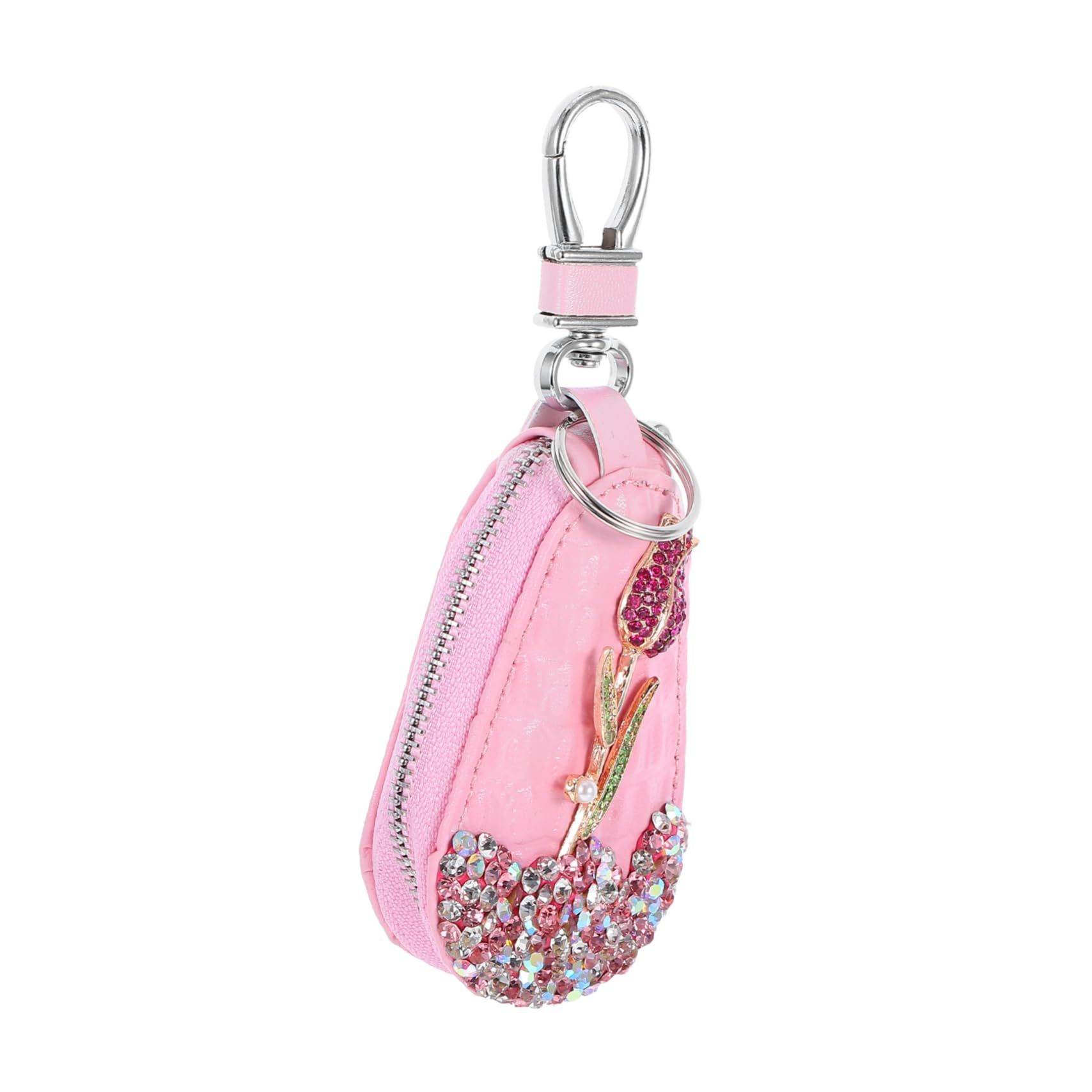 POPETPOP Autoschlüsselhalter Mit Strasssteinen, Rose Und Blume, Schlüsselanhänger-schutzhülle, Autoschlüssel-Abdeckung, Auto-fernbedienungshülle, Schlüsselanhänger-Tasche, POPETPOP Autoschlüsselhalter Mit Strasssteinen, Rose Und Blume, Schlüsselanhänger-schutzhülle, Autoschlüssel-Abdeckung, Auto-fernbedienungshülle, Schlüsselanhänger-Tasche, von POPETPOP