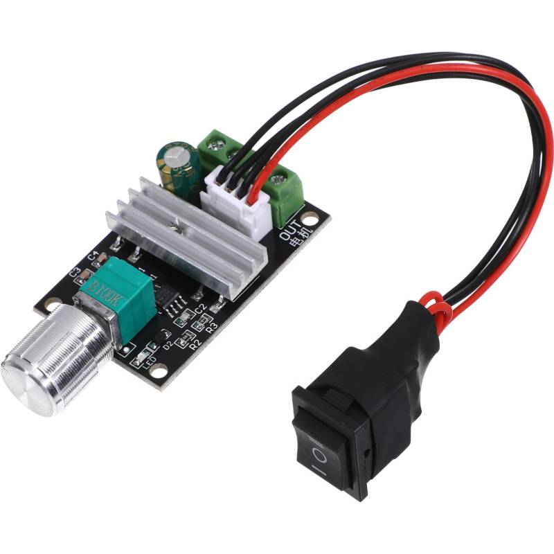 POPETPOP Drehzahlregler Treiber Gebürsteter Motor Mit Variabler Motorspannung Multifunktionaler Schalterschutz Einstellbarer Controller 1203Bb Controller Modell Motordrehzahlregler von POPETPOP