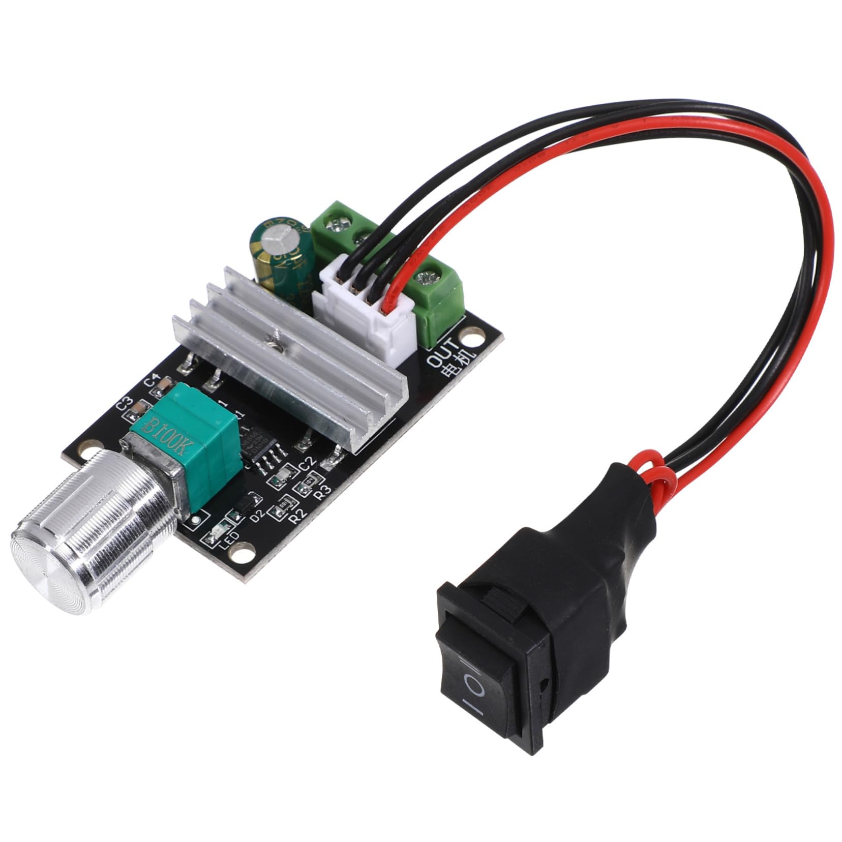 POPETPOP Gouverneur Schalter-Controller Einstellbares Leistungsmodul reguliert Motorsteuerung Schutz PWM Motor Controller Adjustable Motor Speed Controller PWM-Controller 1203bb-Controller POPETPOP Gouverneur Schalter-Controller Einstellbares Leistungsmodul reguliert Motorsteuerung Schutz PWM Motor Controller Adjustable Motor Speed Controller PWM-Controller 1203bb-Controller von POPETPOP