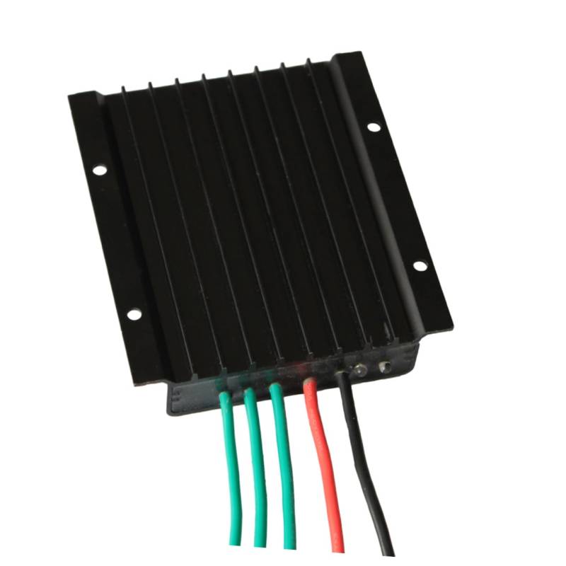 POPETPOP Windkraftregler windlator Wind power regulator Wind charge controller Anti- charge controller Waterproof charge controller Windladeregler Windkraft Laderegler Black von POPETPOP