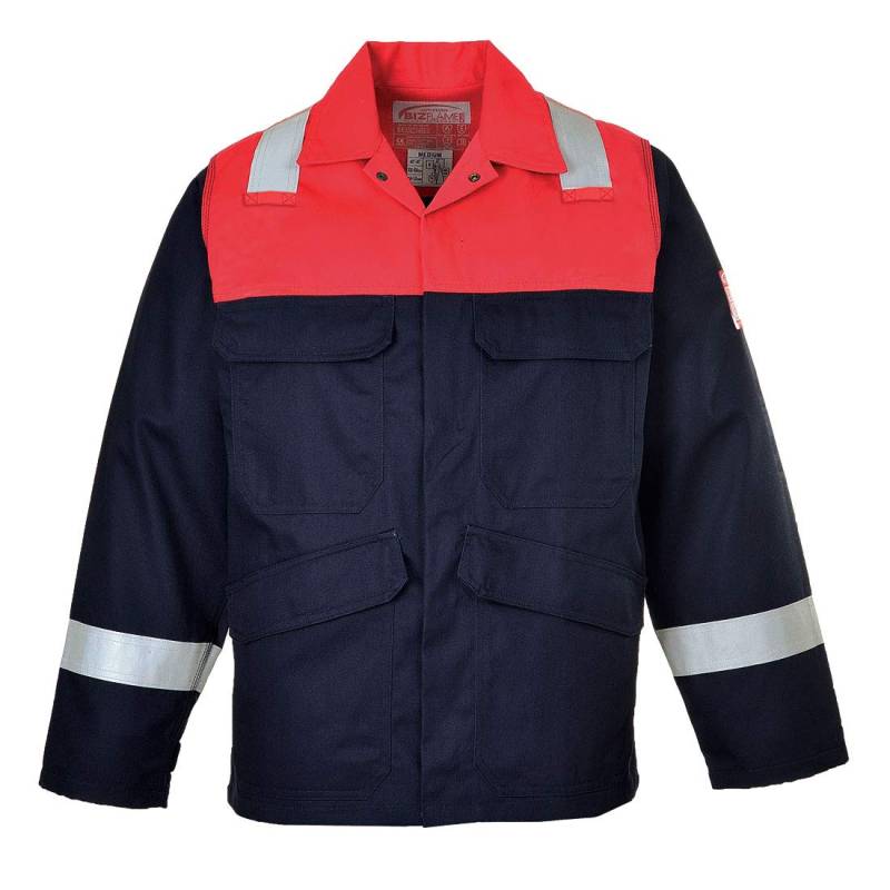 PORTWEST Bizflame Plus Jacket, colorNavy talla 3 XL von PORTWEST