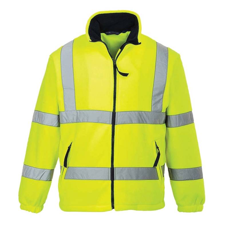 PORTWEST Hochsichtbares Fleece-Netzfutter, Farbe: Gelb, Größe: XXL, F300YERXXL von PORTWEST