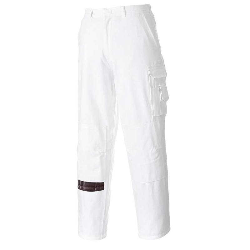 PORTWEST Painters Trousers, colorWhite talla 4XL von PORTWEST