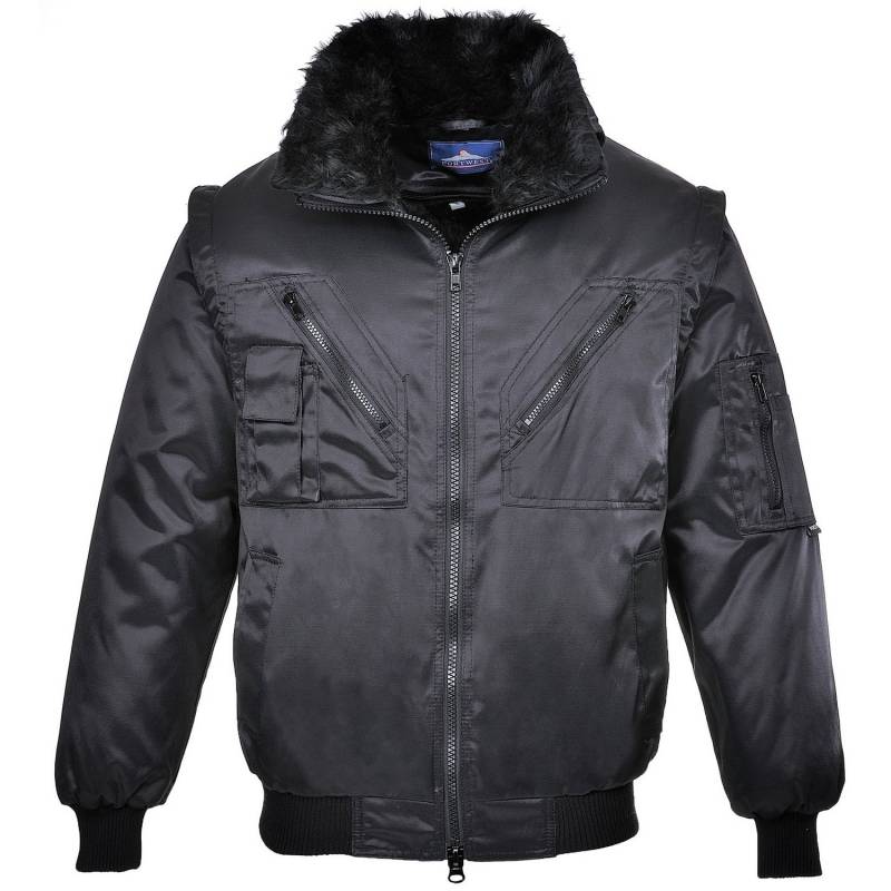 PORTWEST Pilot Jacket, colorBlack talla Small von PORTWEST