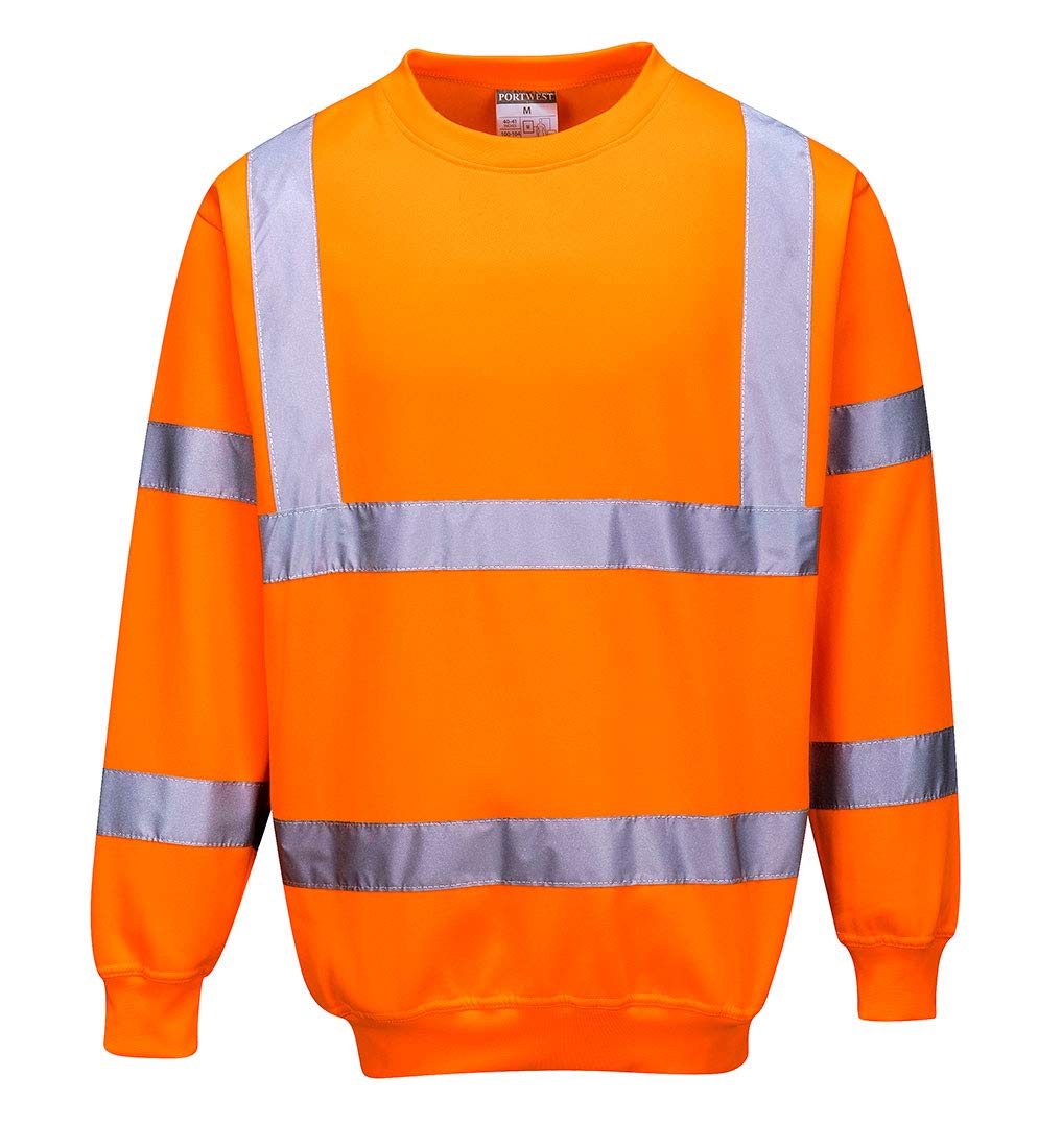 PORTWEST Warnschutz-Pullover, Farbe: Orange. Größe: L, B303ORRL PORTWEST Warnschutz-Pullover, Farbe: Orange. Größe: L, B303ORRL von PORTWEST